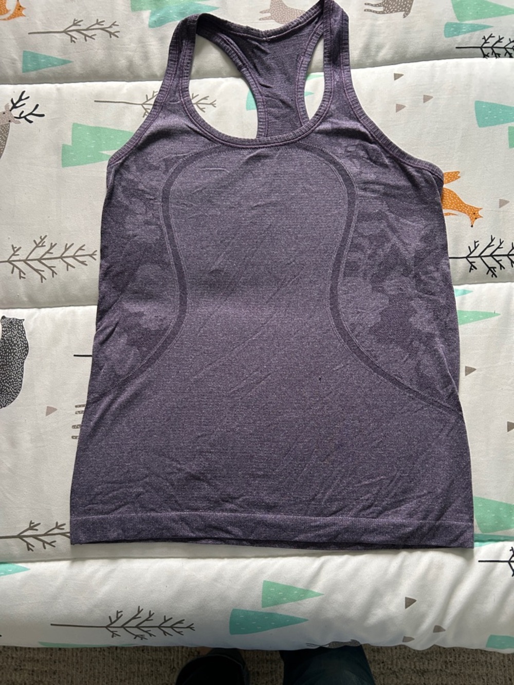 Women's Lululemon Racerback Tank Top - Purple
